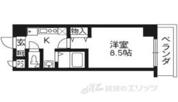 パルティール四条間取り図面