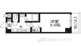 パルティール四条間取り図面