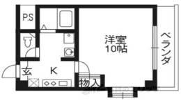 アルトシュロス四条大宮間取り図面