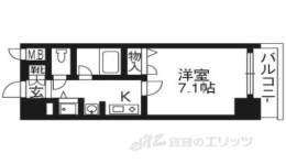 ベラジオ五条烏丸間取り図面
