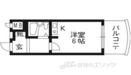 朝日プラザ鴨川間取り図面