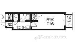 セレッソコート京都御所西間取り図面