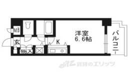 スカイノブレ京都四条大宮間取り図面