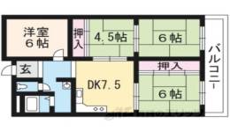 ファミール伏見A棟間取り図面