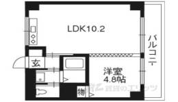 京都クレセントマンション間取り図面