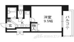 プレサンス京都御所西間取り図面