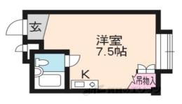 ハイツ八勘間取り図面