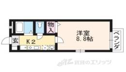 フラットシャープ間取り図面