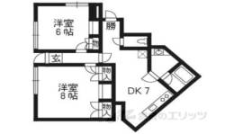 貸家間取り図面