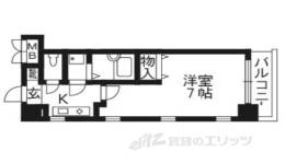 ライオンズマンション京都河原町第三間取り図面