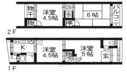 貸家間取り図面
