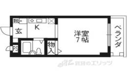 シャトー太秦間取り図面