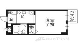 シャトー太秦間取り図面