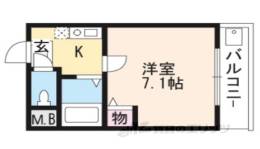 ラトゥール牧眞２アネックス間取り図面