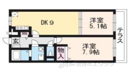 ガーデンヒル鳴滝間取り図面