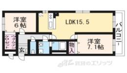 ガーデンヒル鳴滝間取り図面
