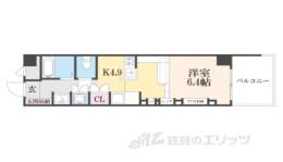 ＤＥＴＯＭ－１烏丸二条間取り図面