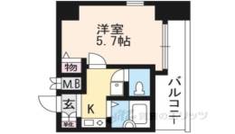 ベラジオ二条城前間取り図面