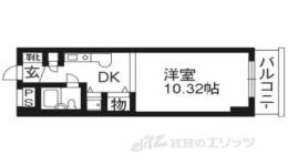 ＤＥＴＯＭ－１烏丸五条間取り図面