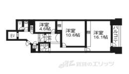 コムクオーレ間取り図面