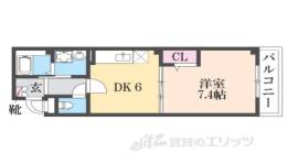 ルーナ・ジェーヌ堀川間取り図面