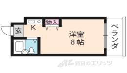 森田マンション西棟間取り図面