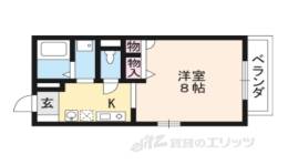 シャムロックコート間取り図面