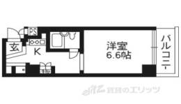 ライオンズマンション御池通間取り図面