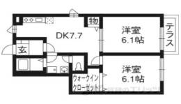 カラバッサ小野Ａ間取り図面