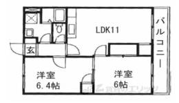 アメニティ東香里間取り図面