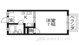 プレジール・ウエダ間取り図面