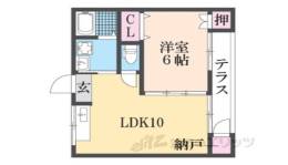 ハイツ百々間取り図面