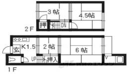 岩倉長谷町459谷川様貸家間取り図面