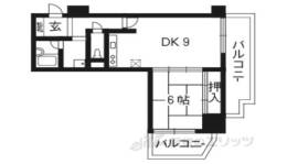 コスモＳＴ河原町間取り図面