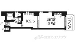 ル・サフィール西大路２間取り図面