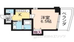 ル・サフィール西大路２間取り図面