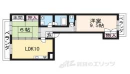 フラット６間取り図面