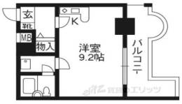 ライオンズマンション京都東堀川間取り図面
