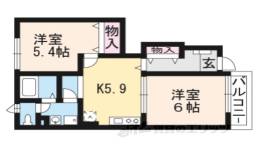 パレミニョン１間取り図面