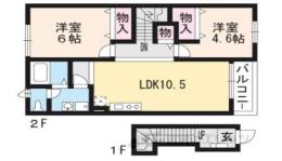 パレミニョン１間取り図面