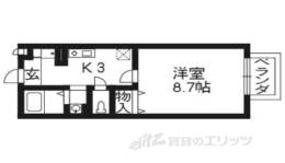 ラ・フロール桂川２　間取り図面