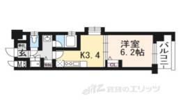 ベラジオ四条烏丸２間取り図面