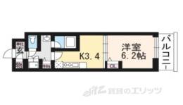 ベラジオ四条烏丸２間取り図面