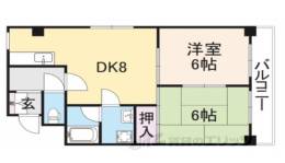 シルバン吉祥院間取り図面