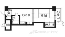 コスモＳＴ河原町間取り図面