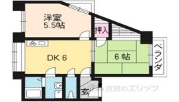 アシュレ伊勢田町名木間取り図面