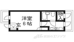 ＤＥＴＯＭ－１北山レディース204間取り図面