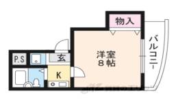 ラフォーレ円町間取り図面
