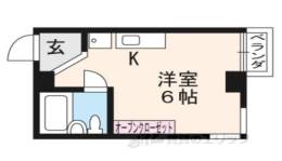 プレイル北大路ビル間取り図面