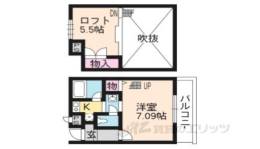 カレラ・デ・オエステ間取り図面